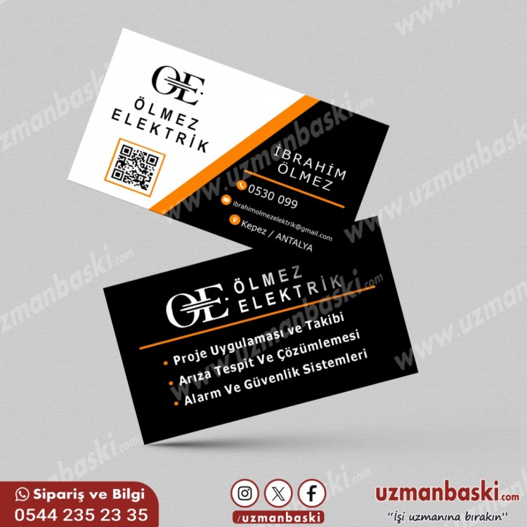 Elektrikçi Kartvizit Tasarımı Elektrikçi Kartvizit Tasarımı