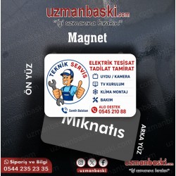 Teknik Servis Magnet Tasarımı