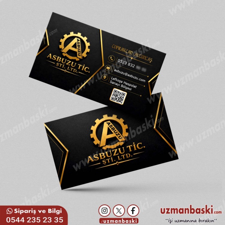 Makine ve Sanayi Kartvizit Tasarımı