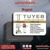 Sıhhi tesisatçı magnet tasarımı - özel baskılı reklam magneti