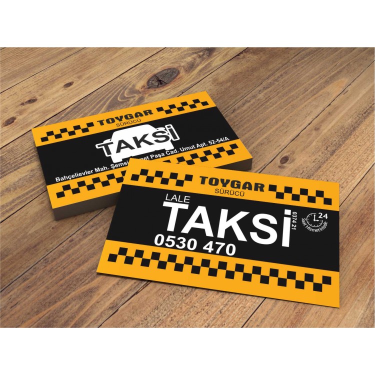 taksici kartvizit örneği 16