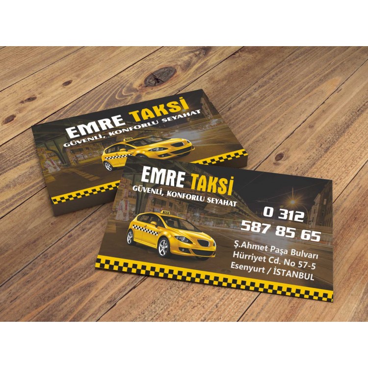 TAKSİ KARTVİZİT