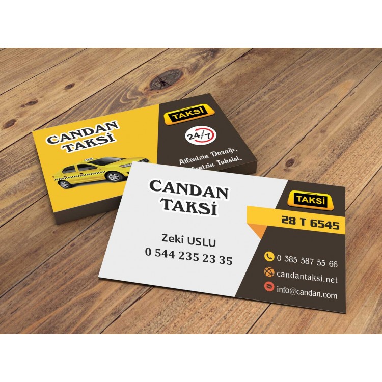taksi kartvizit örneği 21