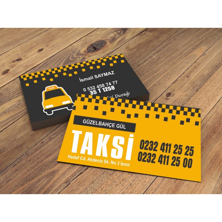 TAKSİ KARTVİZİT