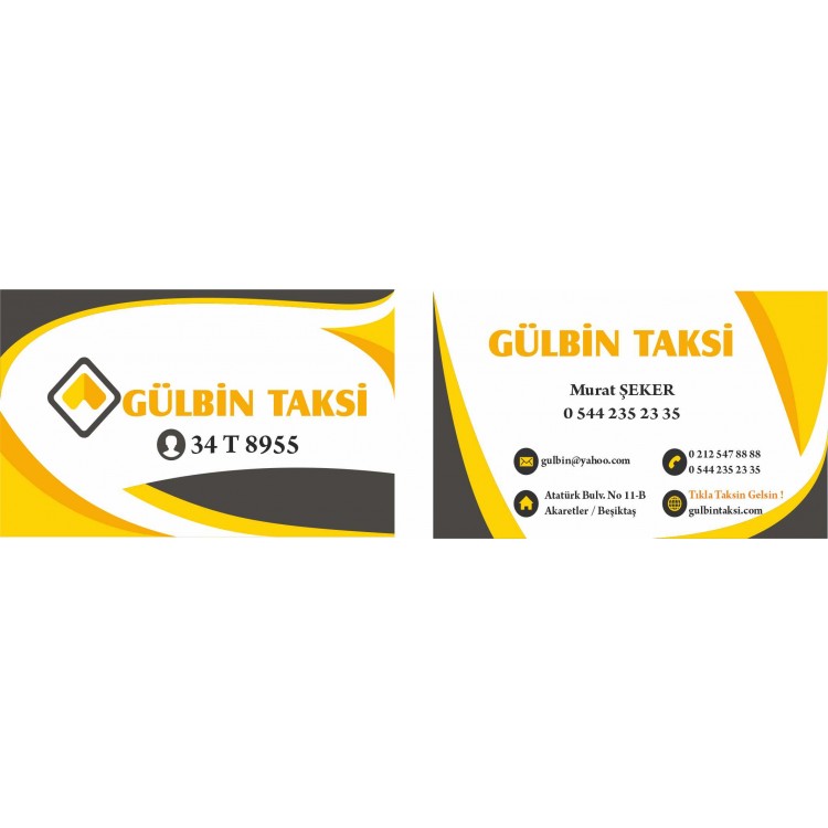 TAKSİ KARTVİZİT