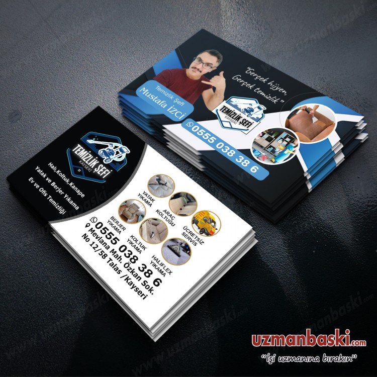 Halı Koltuk Yıkama Kartvizit