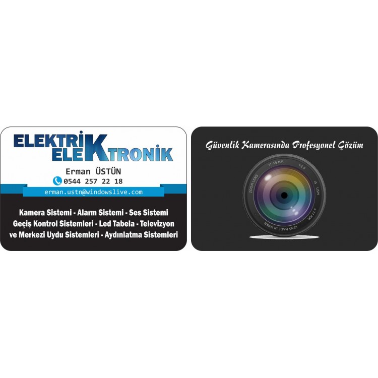 ELEKTRİK  ELEKTRONİK KARTVİZİT