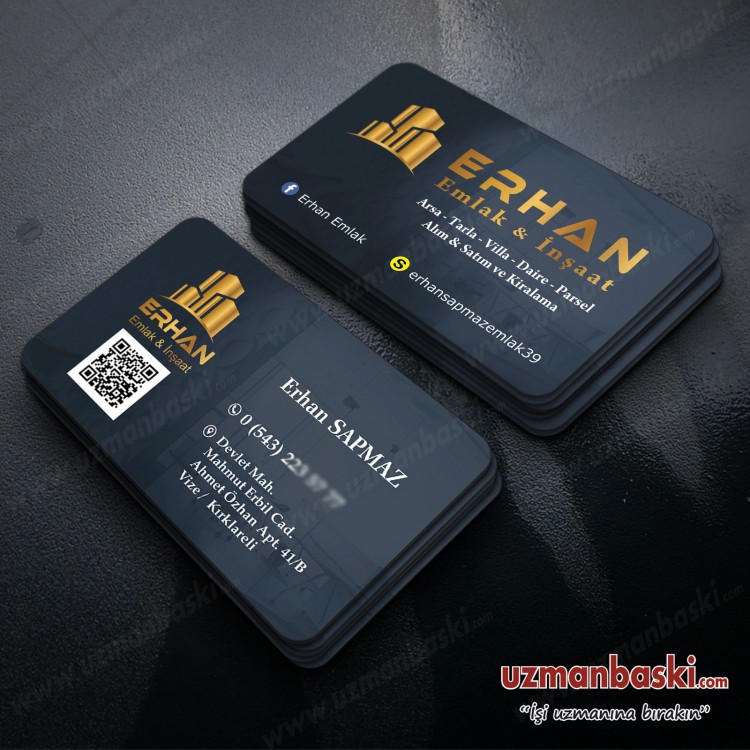 Emlak Gayrimenkul İnşaat Kartvizit Emlak Gayrimenkul İnşaat Kartvizit