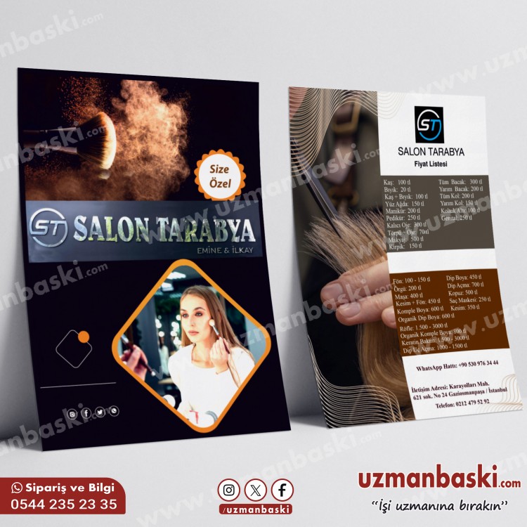 Güzellik Merkezi Broşürü Güzellik Merkezi Broşürü