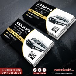 Okul Servisi Kartvizit Örneği