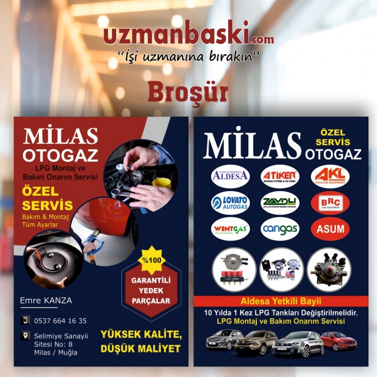 Otogaz Lpg Broşür Örneği Otogaz Lpg Broşür Örneği