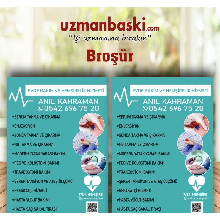 Evde Bakım Hizmetleri Broşür Örneği Evde Bakım Hizmetleri Broşür Örneği