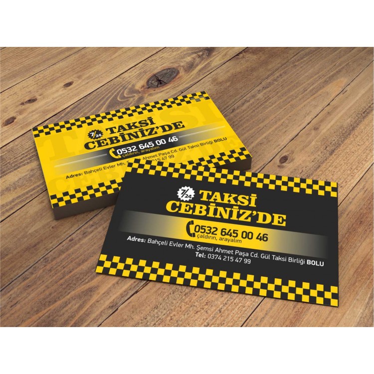 taksici kartvizit örneği 23