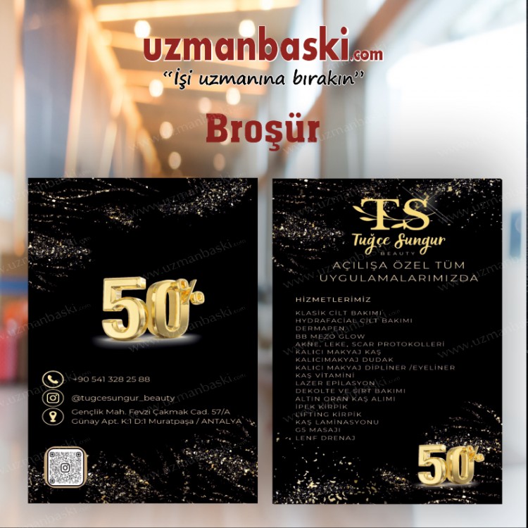 Estetisyen Broşür Estetisyen Broşür