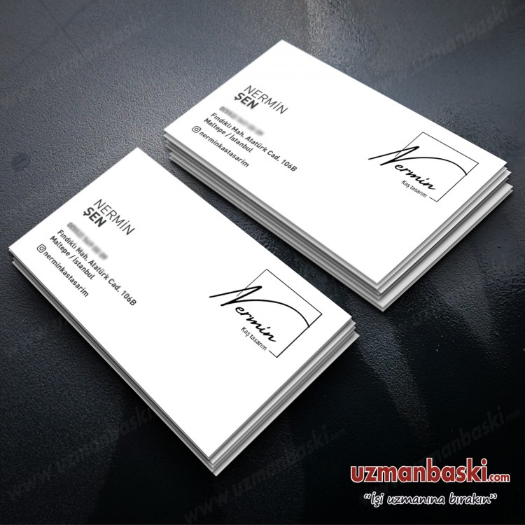 Kaş Tasarım Kartvizit Kaş Tasarım Kartvizit