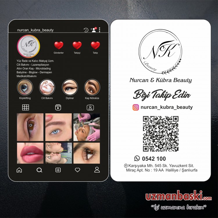 Kuaför Kartvizit Kuaför Kartvizit