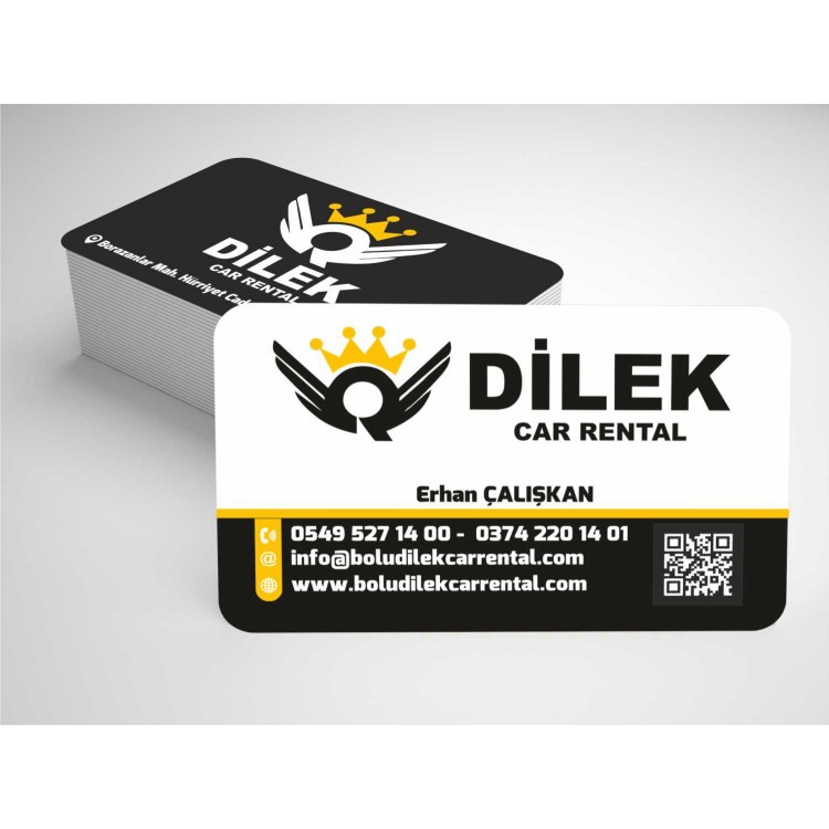 RENT A CAR KARTVİZİT