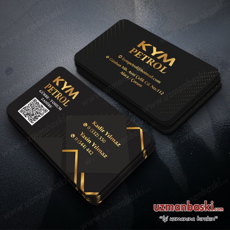 Benzinlik Kartvizit Örnekleri