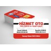 OTO TAMİR SERVİS KARTVİZİT