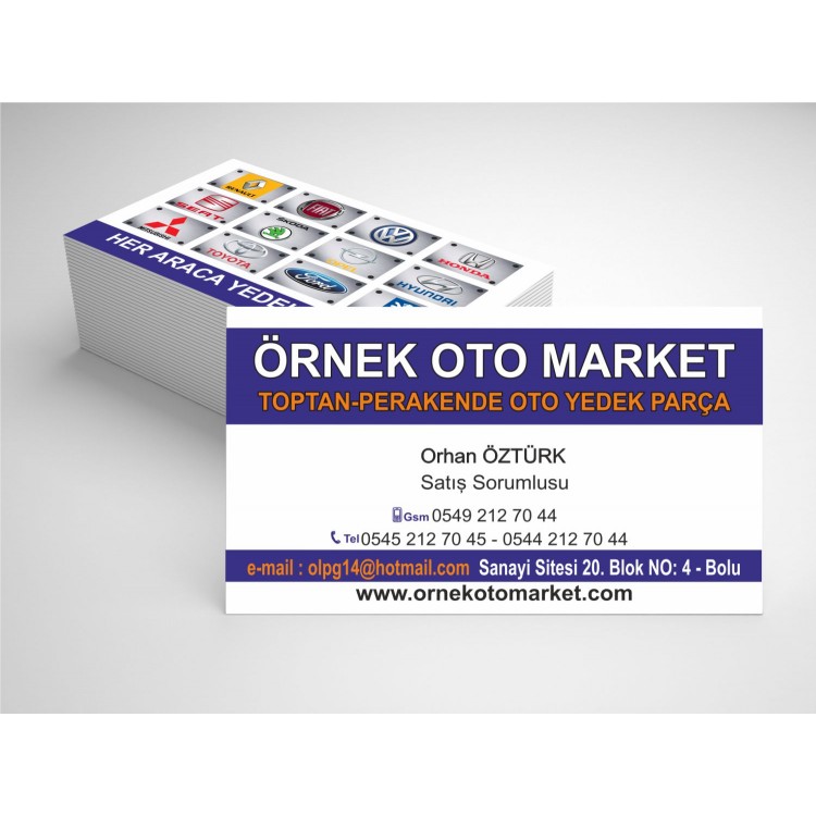 OTO YEDEK PARÇA KARTVİZİT OTO YEDEK PARÇA KARTVİZİT