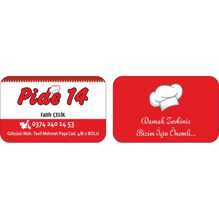 PİDECİ KARTVİZİT