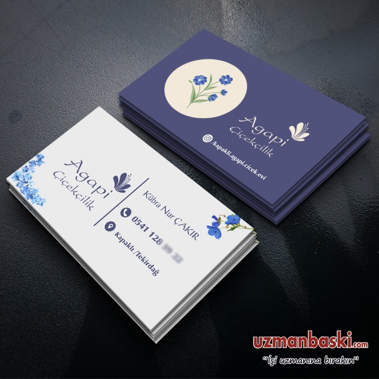 Çiçekçi Kartvizit Tasarımları Çiçekçi Kartvizit Tasarımları
