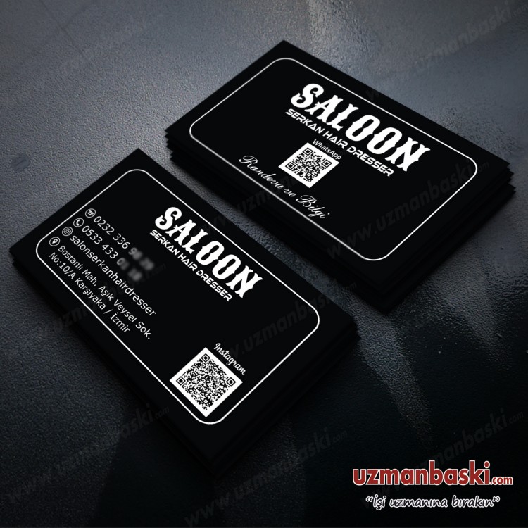 Kuaför Hair Dress Kartvizit Kuaför Hair Dress Kartvizit