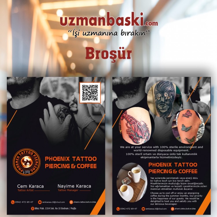 Tatoo Dövmeci Broşür
