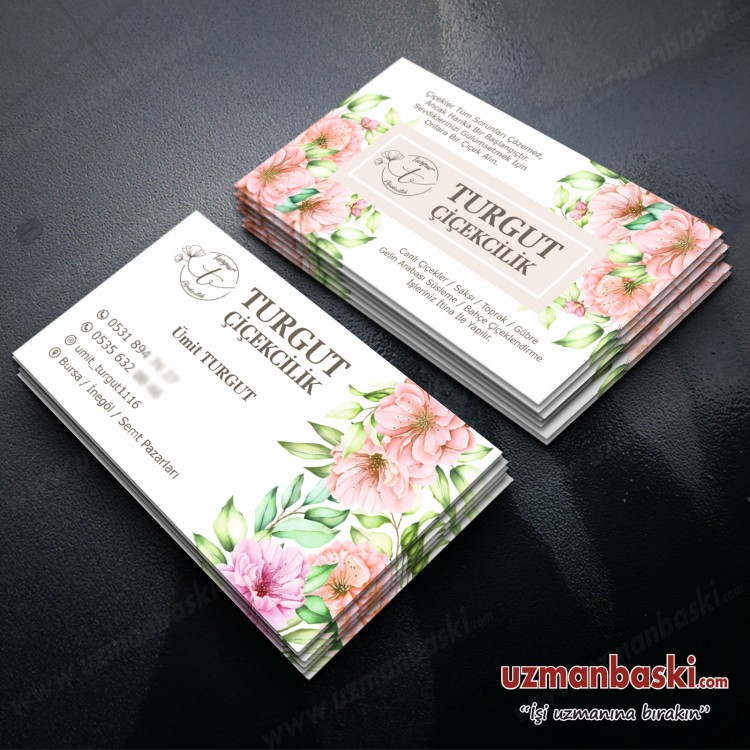 Çiçekci Kartvizit Çiçekci Kartvizit