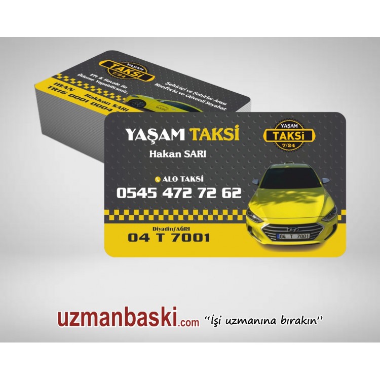 TAKSİCİ KARTVİZİT