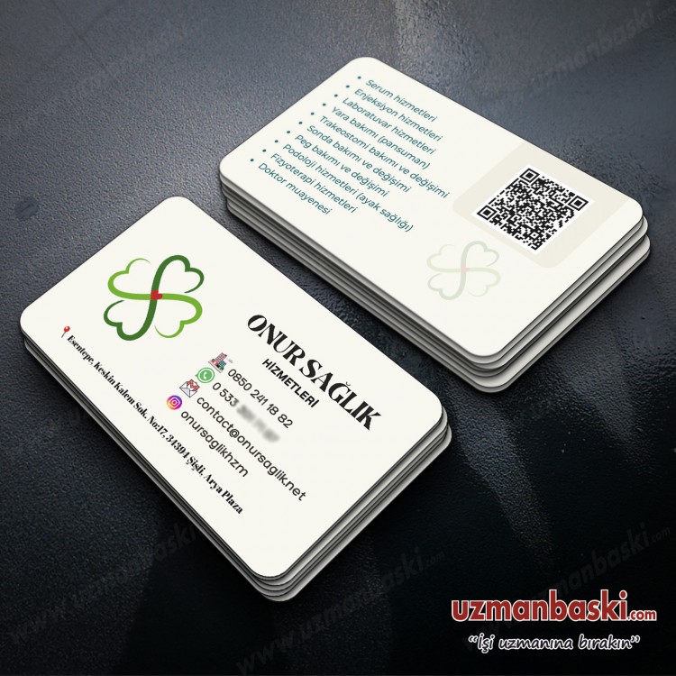 Sağlık Hizmetleri Kartvizit Sağlık Hizmetleri Kartvizit