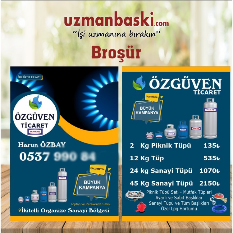 Tüpçü Broşür Tüpçü Broşür